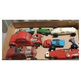Box of race cars