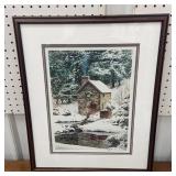 Signed and numbered Richard Bollinger print