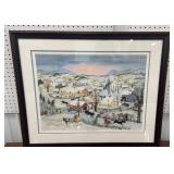 Signed and numbered Will Moses print Dashing