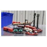 Blue tub train related