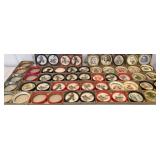 Box lot wall hanging bird prints, old Hollywood,