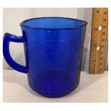 Cobalt measure cup - Cream Dove Binghamton