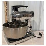 Sunbeam stainless electric stand mixer