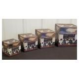 Set of 4 Cat Nesting Boxes