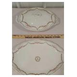 KPM China, Platter and Covered Serving Dish
