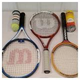Tennis Rackets and Balls