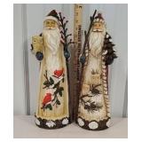 2 tall Resin Santa