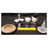 Beautiful Assorted Crystal, Pottery, and