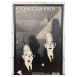 Framed poster from The British Museum approx