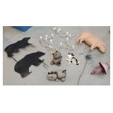 Miscellaneous Yard Decor including solar light