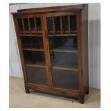 Oak bookcase grand rapids 50"x38"x12"