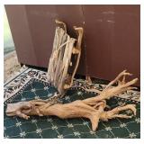 Driftwood sled and driftwood