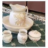 Pitcher and bowl set