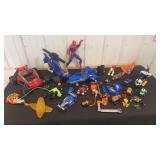 Box lot Fisher Price and Matchbox toys etc