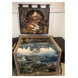 2 nice hanging tapestries