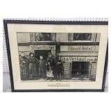 Large black and white print - Berlin 1904 approx