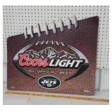 Coorse light tin sign