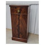 Mahogany 1 for 1 drawer tall end stand 38"x18"17"