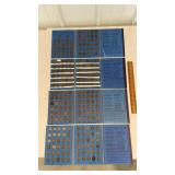 4 books Lincoln pennies from the 40