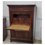 Marble top Victorian desk