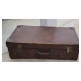 Luggage with hats and purses