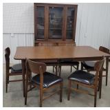 8 PC mid century dining room set