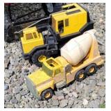Tonka and Nylint concrete truck