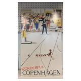 Copenhagen tourist advertising poster approx