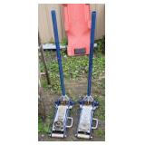 2x$ 3000lbs aluminum jacks