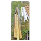 4x4s and landscape timbers