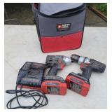 Porter cable cordless drill and impact