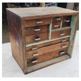 Wood parts cabinet