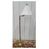 Brass floor lamp