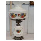 large Gone with the wind lamp - pretty iridescent