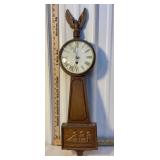 Syroco wall clock with eagle and ship