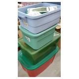 4 nice tubs of Christmas - We are out of time and