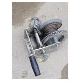 Boat trailer winch