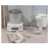 Cuisinart ice cream maker and Toddy beverage