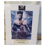 Signed photograph - Hugh Jackman with certificate
