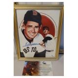 Signed photograph - Todd Williams with