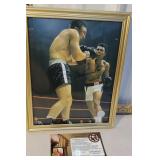 Signed photograph -Muhammad Ali with certificate