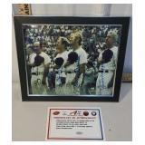 New York Legends Signed photograph - with