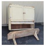 Houser top and shelf