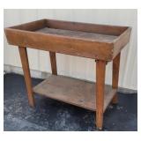 Dry sink/Potting shed table 38"x24"x33"