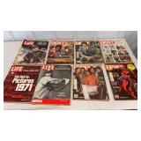 Box of Ebony and Life magazines 1953-1981