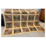 Queen(?) size corduroy quilt