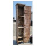 early Chimney cupboard 80"x14"x12"