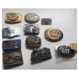 13 belt buckles
