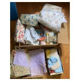 Vintage fabric, patterns and misc sewing