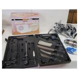Set knives, 2 meat slicers